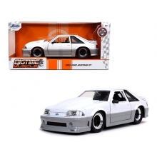 JADA 32668 1:24 BTM 1989 FORD MUSTANG GT GLOSSY WHITE