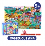 MIDEER MD3112 PUZZLE TRAVEL AROUND THE WORLD MYSTERIOUS ASIA 180 PIEZAS