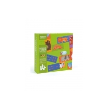MIDEER MD3044 DOMINO PUZZLE ZOO PALS 24 PIEZAS