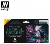 VALLEJO 74104 FANTASY PRO IMPERIAL PURPLE SET