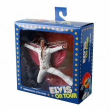 NECA 18085 FIGURA ELVIS PRESLEY  ELVIS PRESLEY LIVE 72  7 PULGADAS