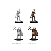 WIZKIDS 90056 D & D NOLZURS MARVELOUS MINIATURES FEMALE HUMAN BARBARIAN