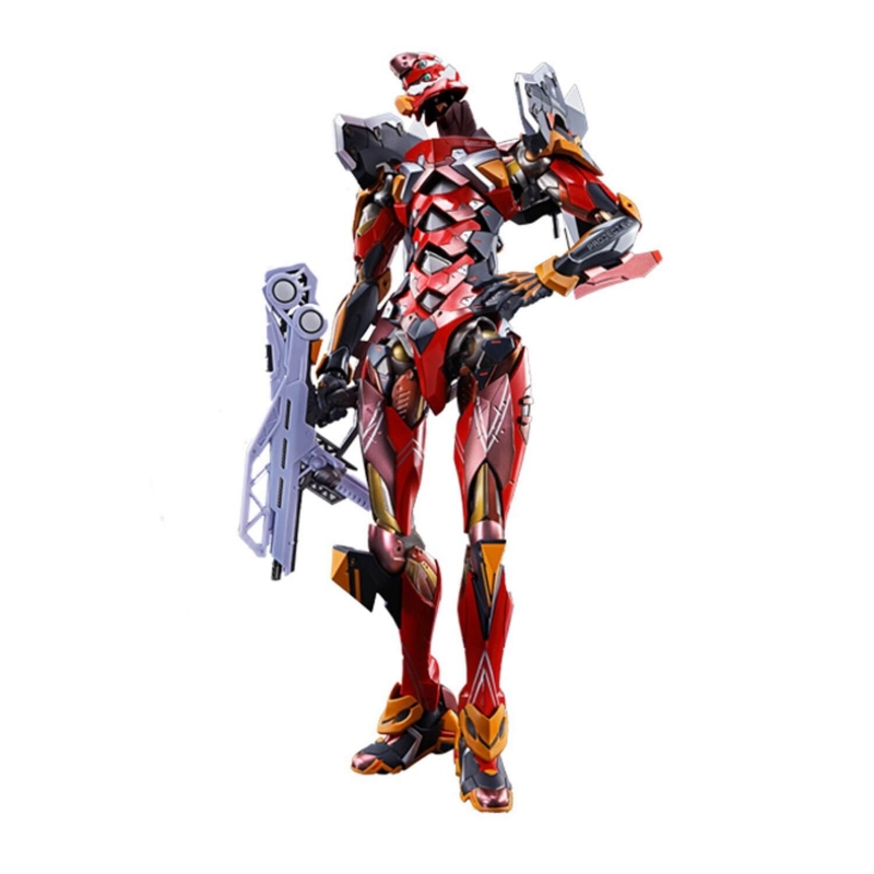 Bandai Metal Build Neon Genesis Evangelion Unit-02 30th Anniversary Version with Spear of Cassius