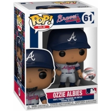 FUNKO 54640 POP MLB BRAVES OZZIE ALBIES ( ROAD UNIFORM )