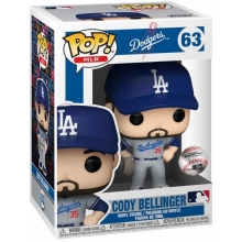 FUNKO 54642 POP MLB DODGERS CODY BELLINGER ( ROAD UNIFORM )