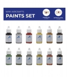 LATINA 277PACK1 WWI AIRPLANES PAINTS SET