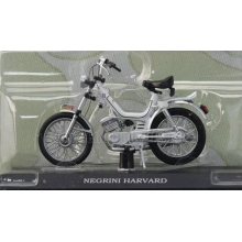 MAGAZINE MOT030 1:18 NEGRINI HARVARD WHITE