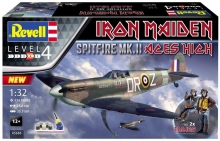 REVELL 05688 1:32 GIFT SET SPITFIRE MK II ACES HIGH IRON MAIDEN