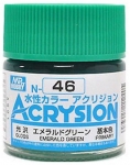 MRHOBBY 11240 N46 ACRYSION COLOR EMERALD GREEN