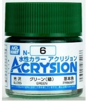 MRHOBBY 03406 N6 ACRYSION COLOR GREEN