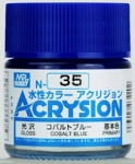 MRHOBBY 03420 N35 ACRYSION COLOR COBALT BLUE