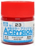 MRHOBBY 11234 N23 ACRYSION COLOR SHINE RED
