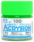 MRHOBBY 11296 N100 ACRYSION COLOR FLUORESCENT GREEN