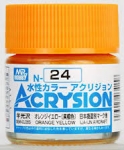 MRHOBBY 03415 N24 ACRYSION COLOR ORANGE YELLOW