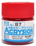 MRHOBBY 11255 N87 ACRYSION COLOR IC RED