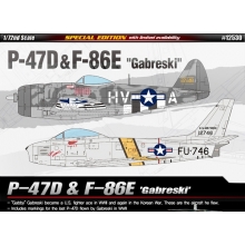 ACADEMY 12530 1:72 P-47D & F-86E GABRESKI LE: