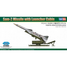 HOBBYBOSS 82933 SAM 2 MISSILE WITH LAUNCHER CABIN 1:72