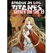 PANINI QMBFA008 ATAQUE DE LOS TITANES BEFORE THE FALL N 8