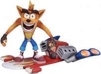 NECA 41051 CRASH BANDICOOT HOVER BOARD 7 PULGADAS