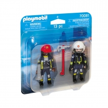 PLAYMOBIL PM70081 DUO PACK BOMBEROS FIRE DEPARTMENT