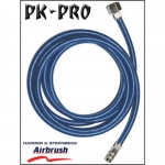 HARDER & STEENBECK 125883 BRAIDED HOSE COMPLETE 2M / 6FT ( 33X7MM ND 2.7MM - G 1/4 FEMALE THREAD
