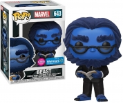 FUNKO 49613 POP MARVEL X MEN BEAST FLOCKED WALMART