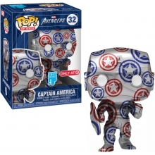 FUNKO 56152 POP MARVEL CAPTAIN AMERICA ART SERIES TARGET