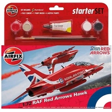 AIRFIX 55002 STARTER SET RED ARROWS HAWK 1:72