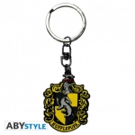 ABYSSE HARRY POTTER HUFFLEPUFF CREST METAL KEYCHAIN