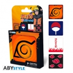 ABYSSE ABYCOS007 NARUTO SHIPPUDEN 4 PIEZAS COASTER SET