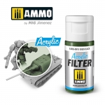 AMMO MIG JIMENEZ AMIG0815 ACRYLIC FILTER GREEN BLACK