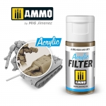 AMMO MIG JIMENEZ AMIG0828 ACRYLIC FILTER SAND GREY