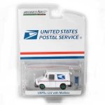 GREENLIGHT 29888 1:64 ( USPS ) LONG LIFE POSTAL DELIVERY VEHICLE ( LLV ) WITH MAIL