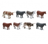 NEWRAY 05526 1:18 RANCH COW SET SURTIDO