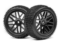 HPI MV22769 MAVERICK WHEEL AND TIRE SET REAR ( 2 PCS ) ( XB )