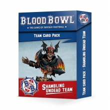 WARHAMMER 60050907001 BLOOD BOWL SHAMBLING UNDEAD TEAM CARDS