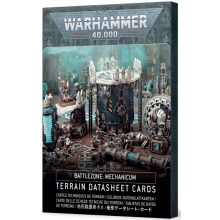 WARHAMMER 60050199043 BATTLEZONE MECHANICUM TERRAIN CARDS ENG