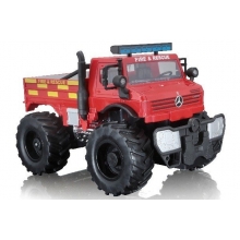 MAISTO 82302 R C 12PULG OFF ROAD MERCEDES BENZ U5000 UNIMOG FIRE PREV