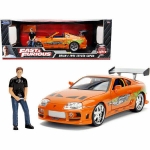 JADA 31139 1:18 FAST AND FURIOUS BRIAN S TOYOTA SUPRA W LIGHT & BRIAN