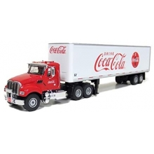 MOTORCITY 450025 COCA COLA TRACTOR AND TRAILER 1:50 COCA COLA