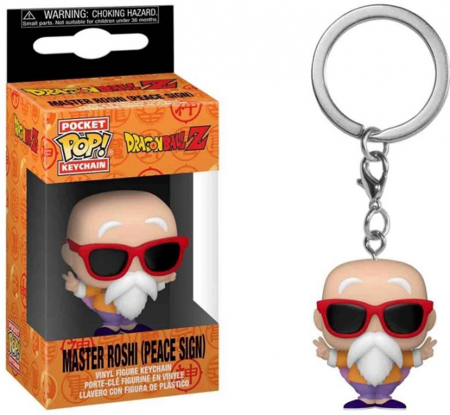 Mirax Hobbies - FUNKO 54731 POP KEYCHAIN DRAGON BALL Z MASTER ROSHI ...