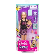 MATTEL GRP13 BARBIE SKIPPER BABYSITTERS INC DOLL & BLONDE