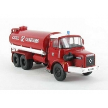 MAGAZINE FIRESP13 1:43 1984 RENAULT GBH 280 6X6 FIRETRUCK FRANCE RED