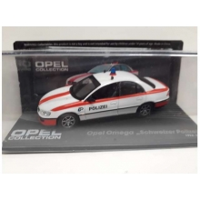 MAGAZINE OPE117 OPEL OMEGA SCHWEIZER POLIZEI WHITE RED