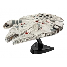 REVELL 03600 1:241 MILLENNIUM FALCON STAR WARS LEVEL 3 PLASTIC MODELKIT