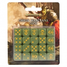 CITADEL 99220209006 AGE OF SIGMAR ORRUK WARCLANS DICE