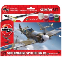 AIRFIX 55001 1:72 STARTER SET SUPERMARINE SPITFIRE MKCV