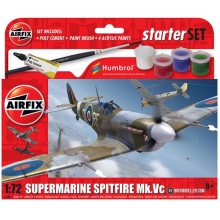 AIRFIX 55001 STARTER SET SUPERMARINE SPITFIRE MKCV 1:72