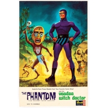 ATLANTIS MODELS MC3004 THE PHANTOM AND THE VOODOO WITCH DOCTOR