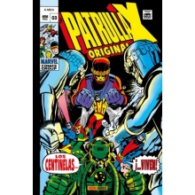 PANINI SCLAM192 MARVEL GOLD LA PATRULLA X ORIGINAL 3 LOS CENTINELAS VIVEN